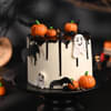 Pumpkin Spooks Halloween Cake